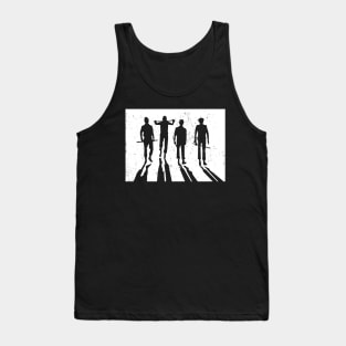 A Clockwork Orange Droogs Stencil Silhouette Tank Top